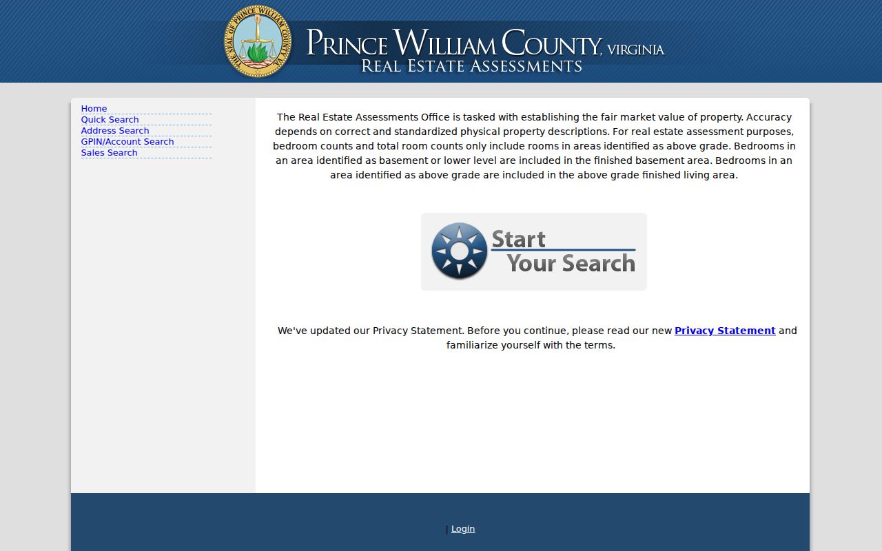 Lake Ridge street directory source, PublicAccessNow address and GPIN search
